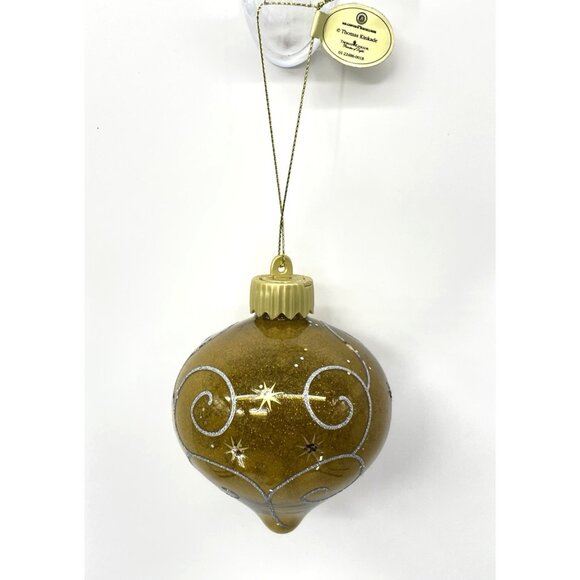Thomas Kinkade Bradford Exchange Light Up The Season Christmas Ornaments Tested - Picture 16 of 16